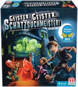 Geister, Geister, Schatzsuchmeister! Kinderspiel des Jahres 2014 Vorderseite